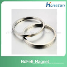 anel de neodímio super permanente ímã N48 com Ni revestido